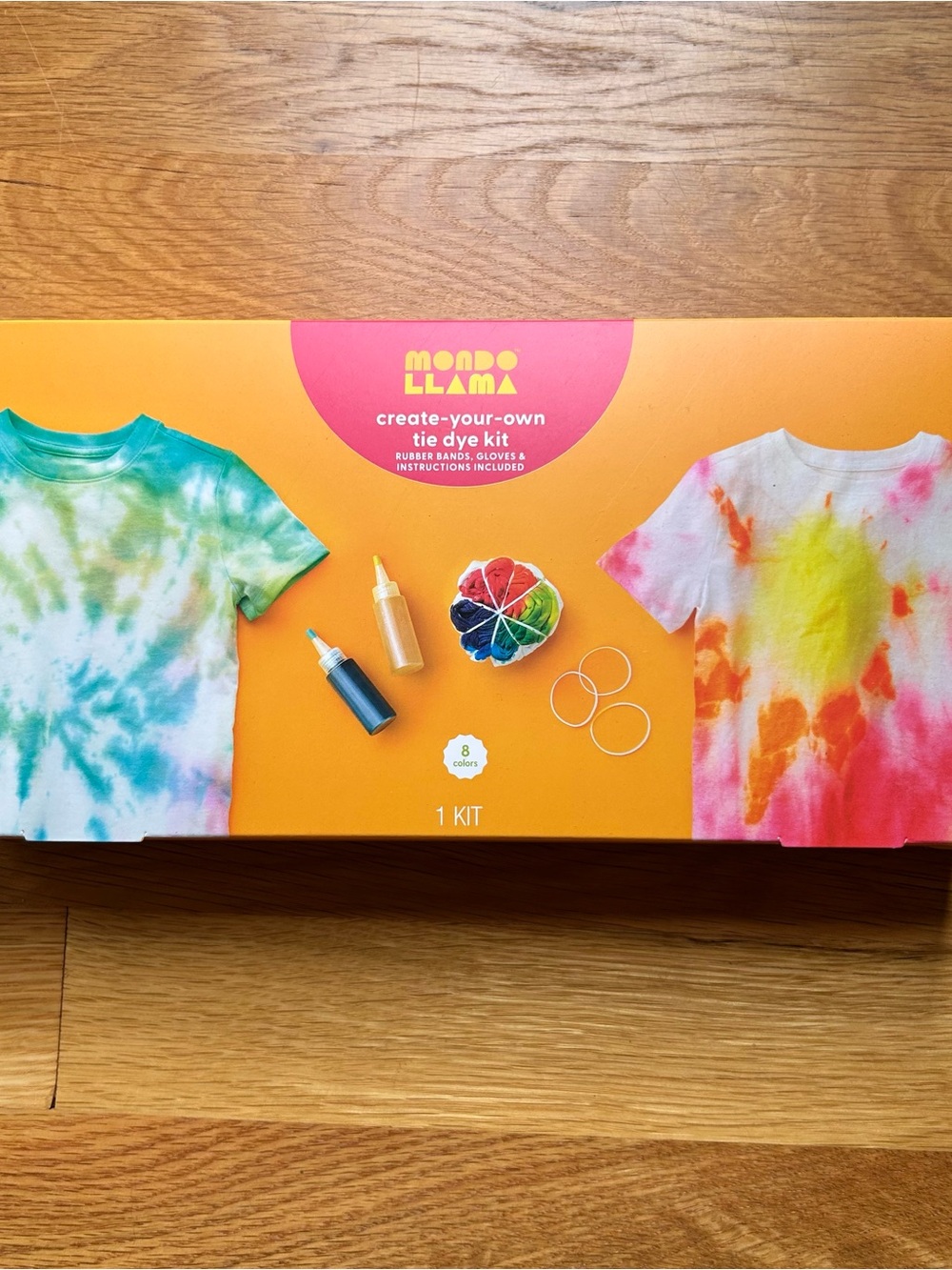 - Mondo Llama Create-Your-Own Tie Dye Kit - Bright Multicolor, kids craft